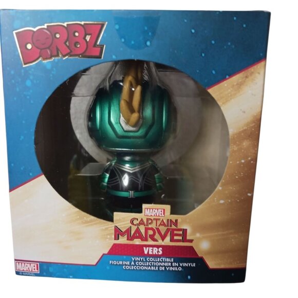 Marvel Captain Marvel Funko Dorbz Vinyl Figures Limited Edition Set Of 3: - Picture 12 of 12